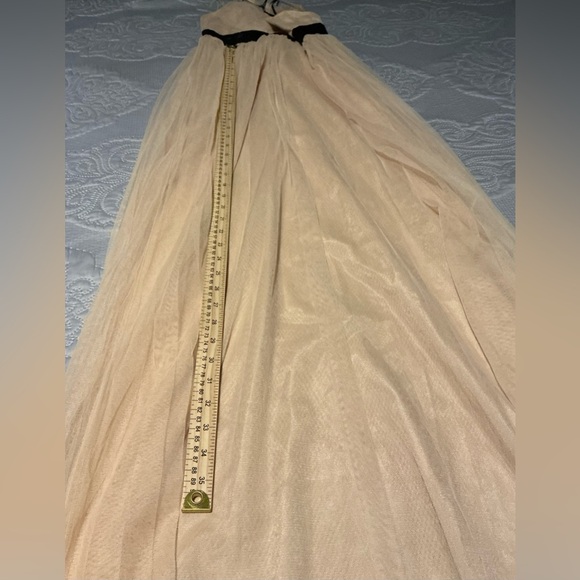 Forever 21 Gold Pleated A-line Maxi Dress - Picture 5 of 10